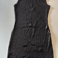 Vestito corto in paillettes