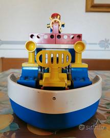 Duplo Vintage Anni 80 Nave Marinai