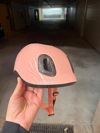 Casco bici rosa per bambina btwin
