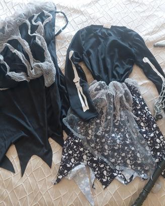 costume bambina Halloween morte