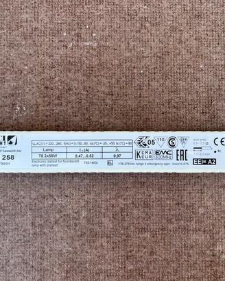 BTL 258 alimentatore multilampada elettronico