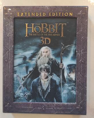 Lo hobbit 3 extended blu ray 3d 