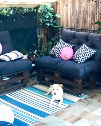 Salotto Divani Pallet EUR Esterno Con Ruote Savena