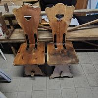 2 sedie antiche