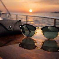 Ray-Ban Clubround Classic ORB4246 Nero/Oro – Green