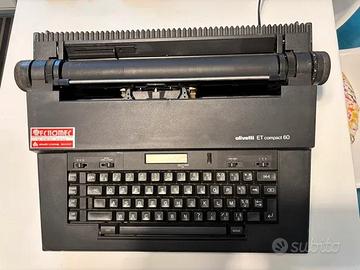 Macchina da scrivere Olivetti ET compact 60