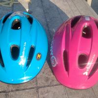 Casco caschi bicicletta bambini bambino bambina