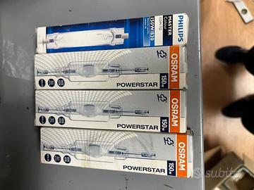 Lampada hqi-ts 150w luce naturale, nuova