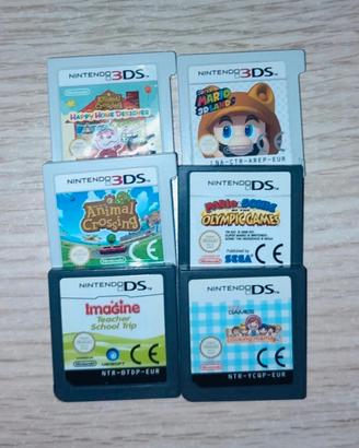 lotto giochi Nintendo DS/3DS