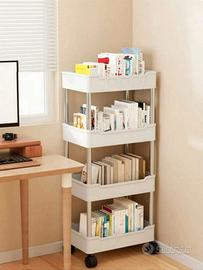 organizzatore porta oggetti con ruote