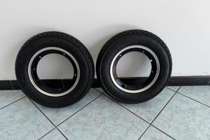 Coppia Cerchi SIP tubeless in alluminio+pneumatici