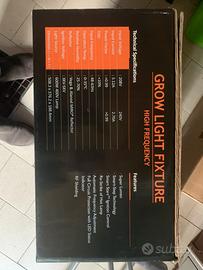 Lumen king lampada hps 600w all in one