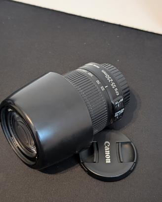 Canon EF-S 55-250 IS macro 1.1m/3.6ft