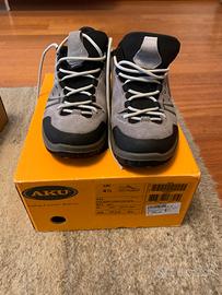 Scarponi trekking grigi n 37.5 aku