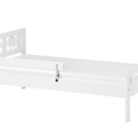 ikea KRITTER LETTINO 70X160 CON DOGHE BIANCA