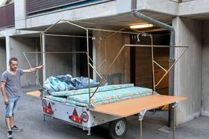 Carrello tenda europe anno 96 4 posti VALUTO PERMU