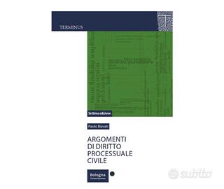 Argomenti di Diritto Processuale Cicile