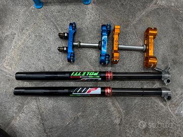 Forcella cone valve ktm piastre xtrig