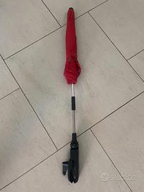 OMBRELLINO JANE ROSSO PARASOLE UNIVERSALE PER PASS