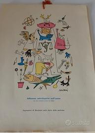 Calendario del 1951 completo Disegni di Mondaini