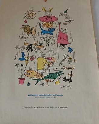 Calendario del 1951 completo Disegni di Mondaini