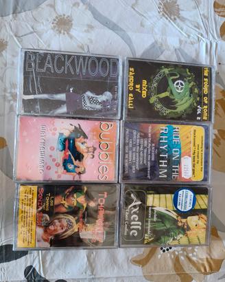 musicassette tecno house prog anni 90 