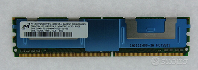 MT18HTF25672FDY-80EE1D4 RAM 2GB 240p PC2-6400 CL5