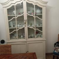 credenza vetrina shabby 