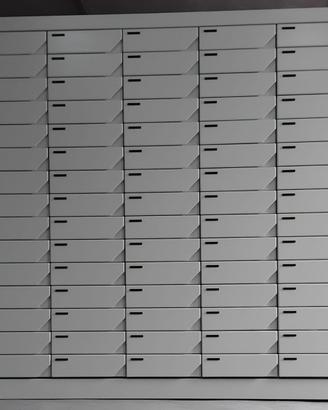 Cassettiera per farmacia
