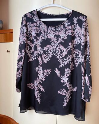 Blusa elegante Elena Mirò con stola in seta