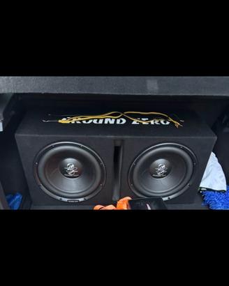 Subwoofer più amplificatore