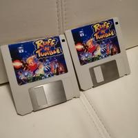 etichette personalizzate floppy disk Amiga 500 