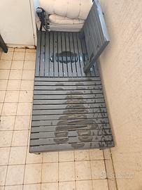 set da giardino/terrazzo 4 sedie e 1 tavolino 