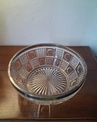 Centrotavola antico,  placcato argento, Art Decò