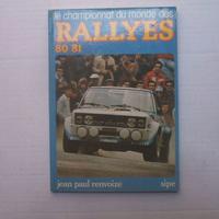LIBRO AUTO RALLYES 80 81 CAMPIONATO MONDO  FRANCES