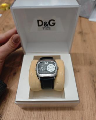 Orologio  D&G con doppio fuso orario 
