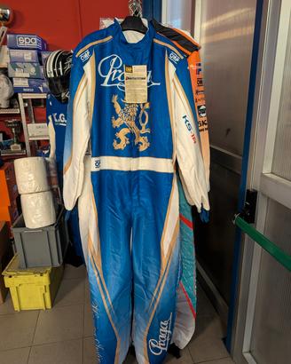 NUOVA tuta go-kart professionale OMP Praga 58