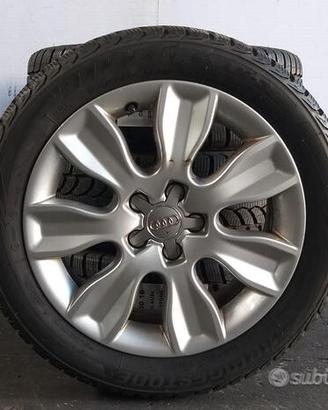 4 gomme e cerchi audi bridgestone 195 50 16 br224
