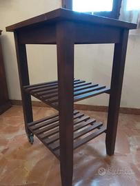 carrello mobile 60x80 in legno