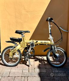 Coppia bici Wayel pieghevoli elettriche oro