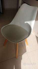 sedie stile nordico