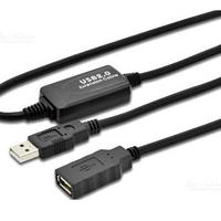 Prolunga usb 25mt