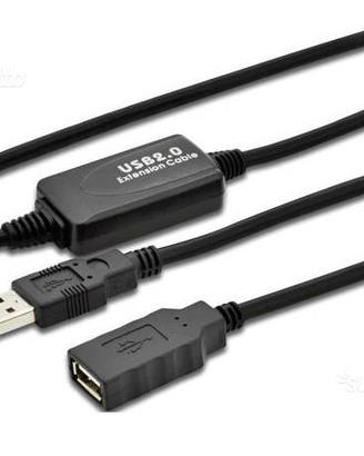 Prolunga usb 25mt