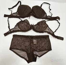 Completo 3 pezzi marrone