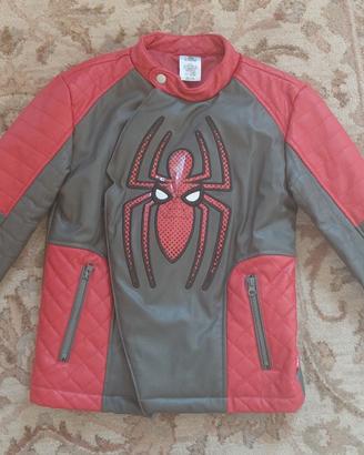 Giubbotto Disney da motociclista di Spiderman.