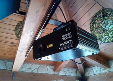 Laser scan KAM 1000 3D Ilda x sale e disco pub