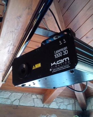 Laser scan KAM 1000 3D Ilda x sale e disco pub