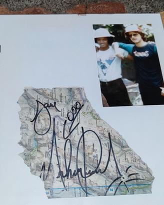 Autografo Michael Jackson