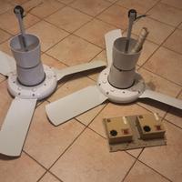 2 Ventilatori Soffitto Vortice Professionali