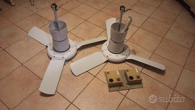 2 Ventilatori Soffitto Vortice Professionali